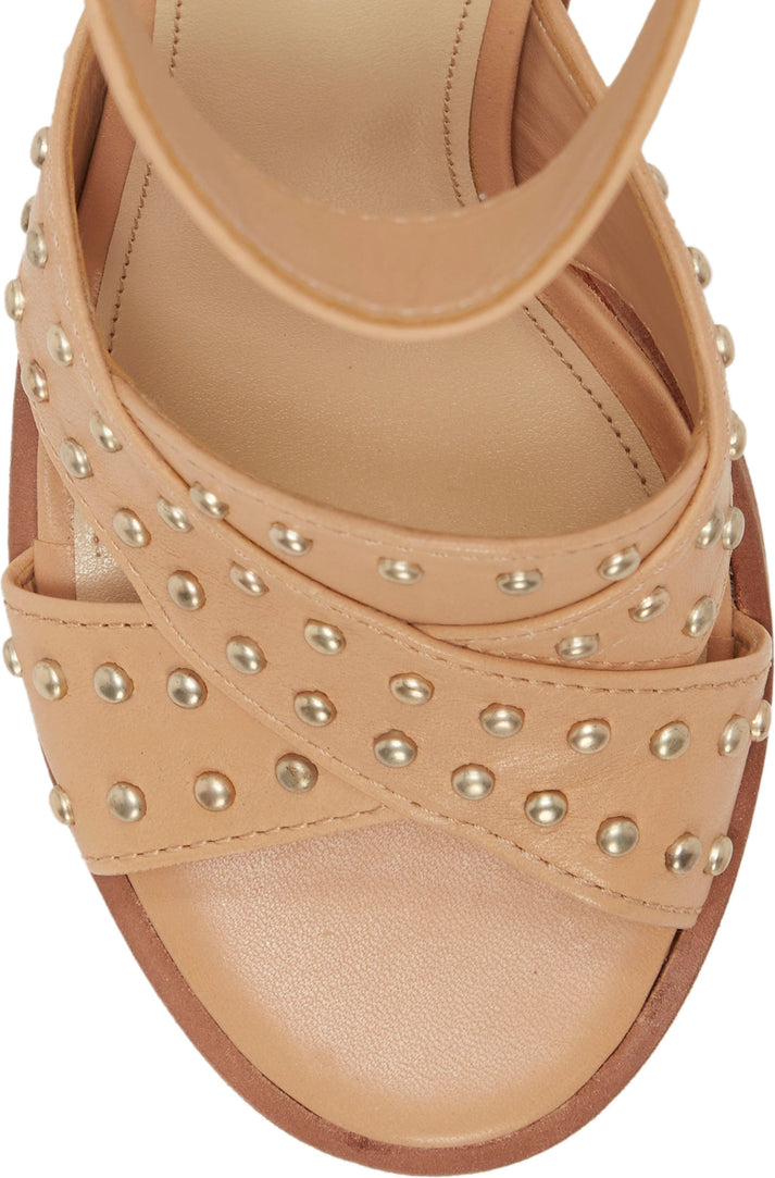 Vince Camuto Sandals Keresha Leather Sandstone