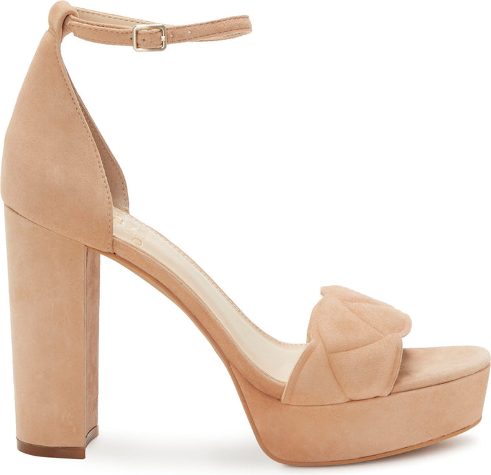 Vince Camuto Sandals Mahgs True Suede Sandstone