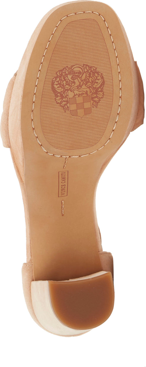 Vince Camuto Sandals Mahgs True Suede Sandstone