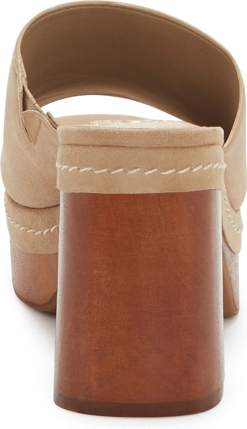 Vince Camuto Sandals Mayaly True Suede Tortilla