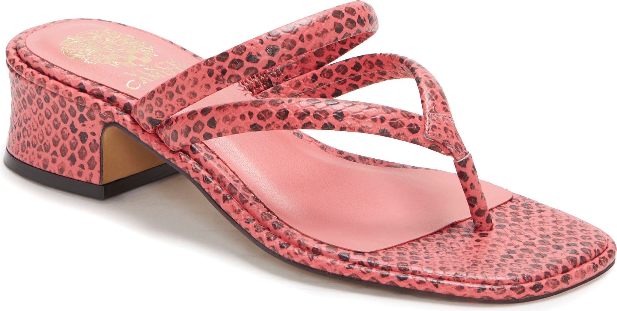 Mayci Spotted Python Sunset Pink