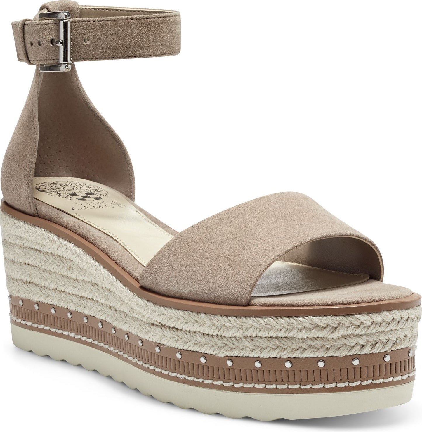 Vince Camuto Sandals Meestana True Suede Crepe