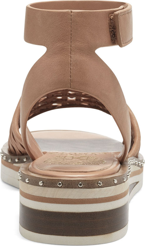 Vince Camuto Sandals Minniah Leather Himalayan Tan