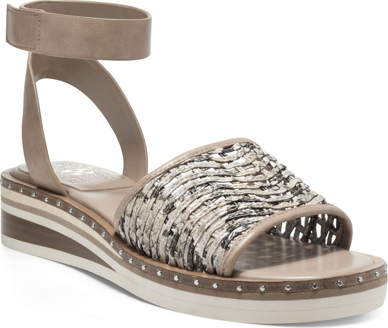 Vince Camuto Sandals Minniah Snake Taupe