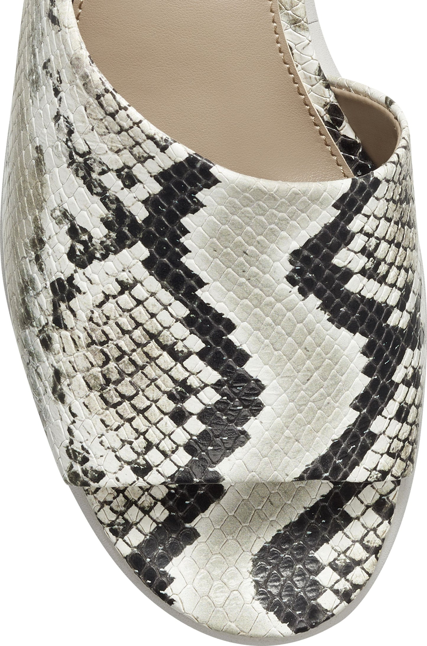 Vince Camuto Sandals Pendrea Taupe Snake