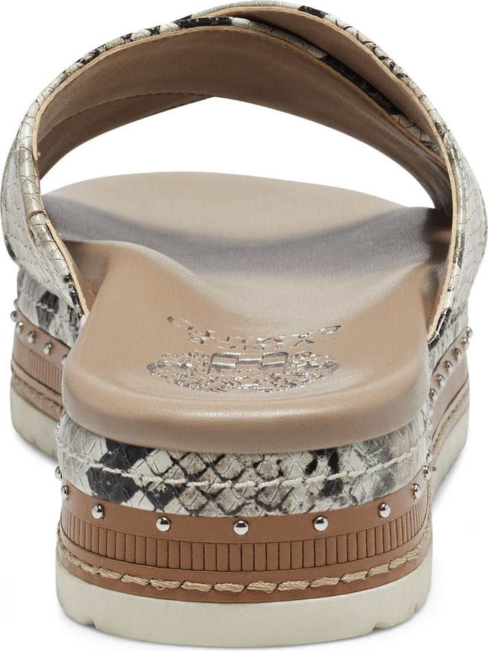 Vince Camuto Sandals Ravensie Snake Taupe