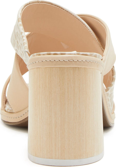 Vince Camuto Sandals Saygan Crocodile Light Taupe