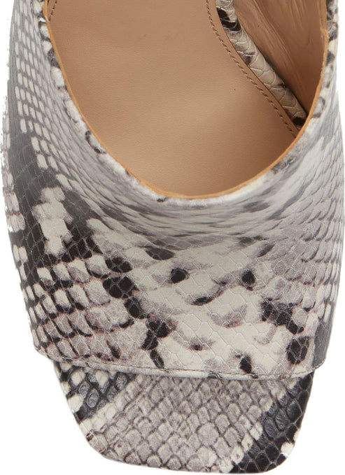 Vince Camuto Sandals Sovetta Python Black/white