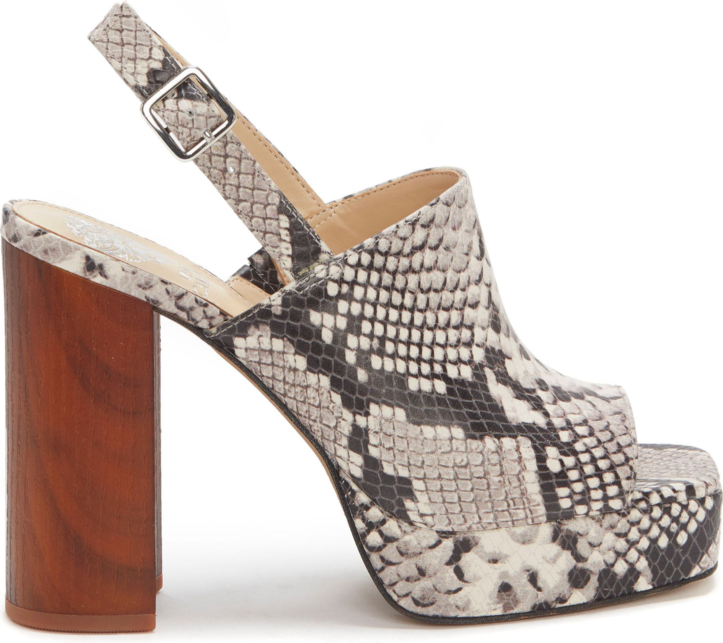 Vince Camuto Sandals Sovetta Python Black/white