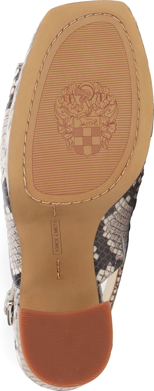 Vince Camuto Sandals Sovetta Python Black/white