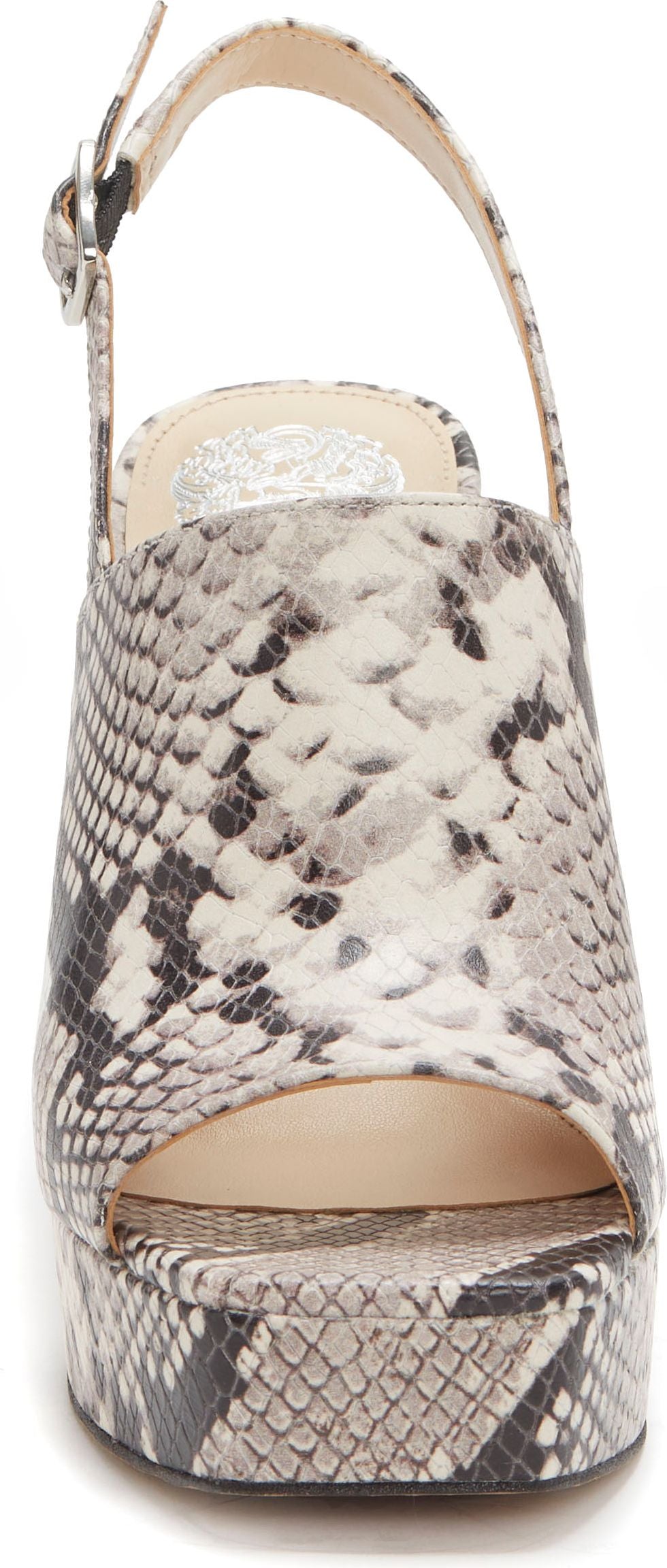 Vince Camuto Sandals Sovetta Python Black/white