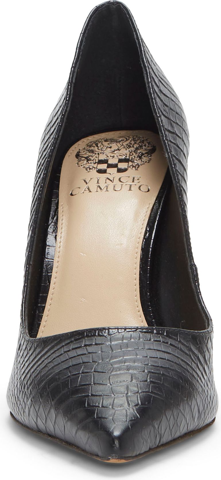 Vince Camuto Shoes Avaden Black Crocodile