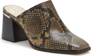 Vince Camuto Shoes Bristina Python Military Green