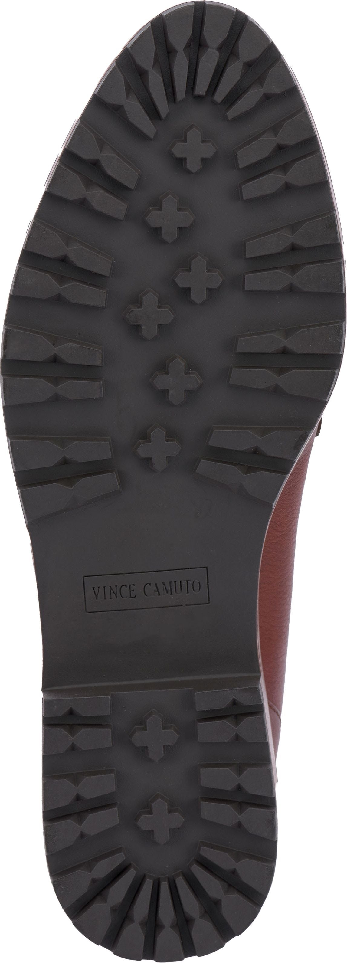 Vince Camuto Shoes Golinda Burnished Leather Mahogany