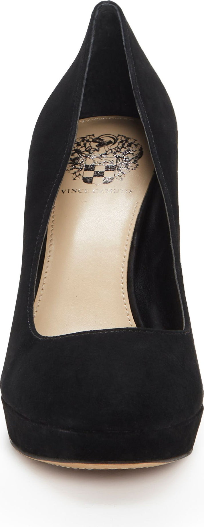 Vince Camuto Shoes Halria True Suede Black