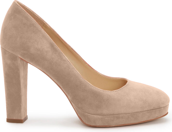 Vince Camuto Shoes Halria True Suede Truffle Taupe