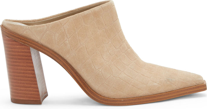 Vince Camuto Shoes Weeren Suede Crocodile Tortilla