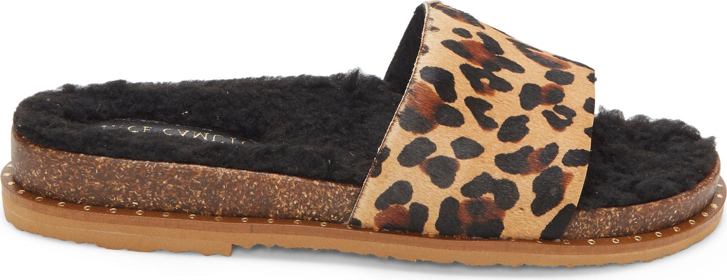 Vince Camuto Slippers Kanadial Leopard Summer Natural