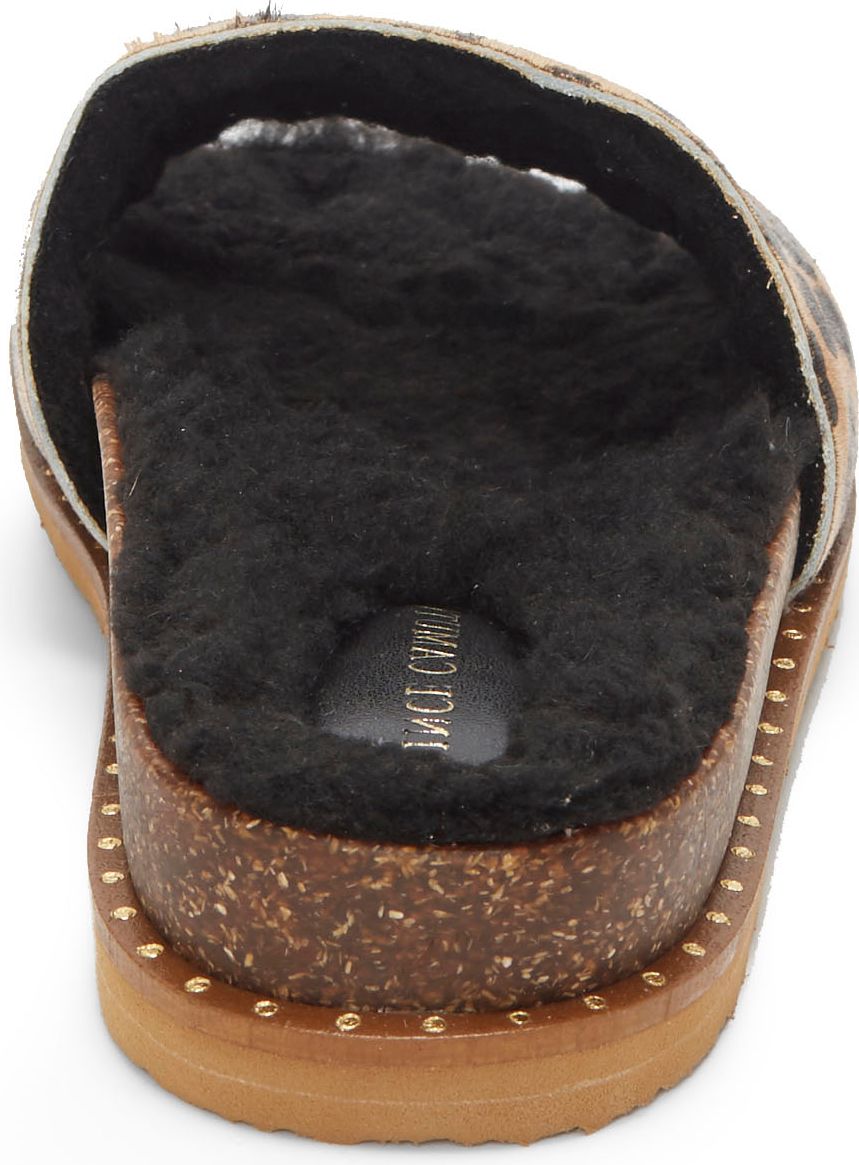 Vince Camuto Slippers Kanadial Leopard Summer Natural