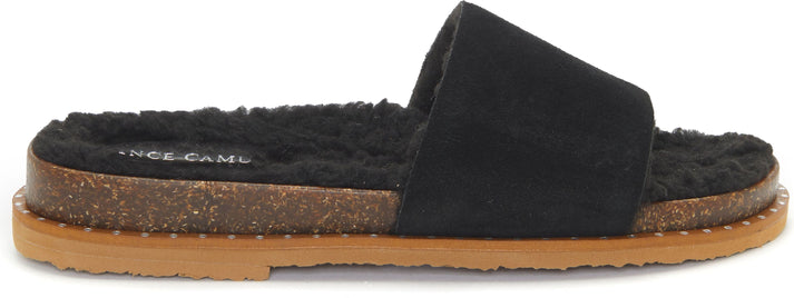 Vince Camuto Slippers Kanadial Suede Black