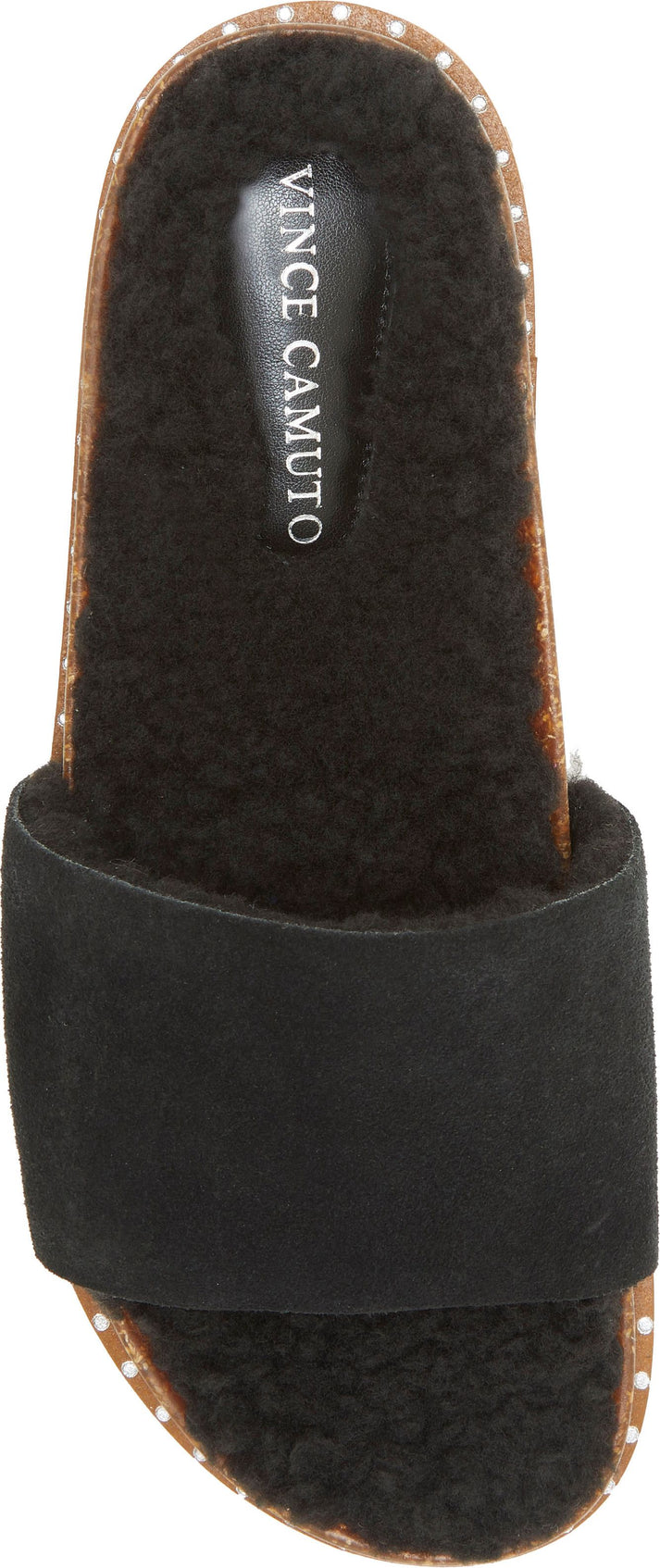 Vince Camuto Slippers Kanadial Suede Black