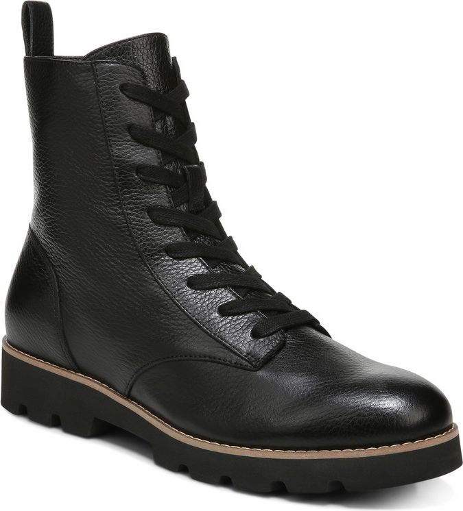 Vionic Boots Charm Lani Black Tumbled