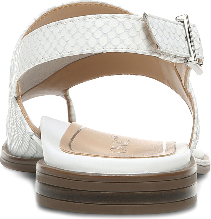 Vionic Sandals Citrine Ella Lizard White