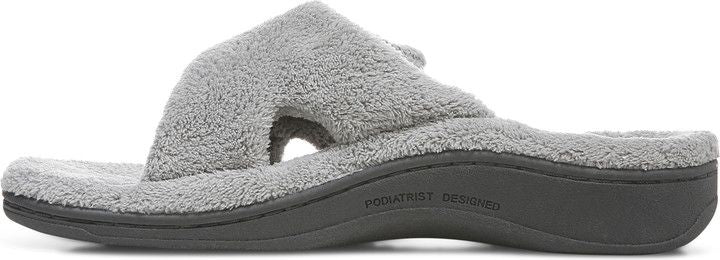 Vionic Slippers Indulge Relax Light Grey