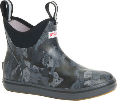 XTRATUF Boots Women's Deck Boot Black Camo